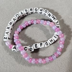 Stretch Bracelets Set of 2 Girls